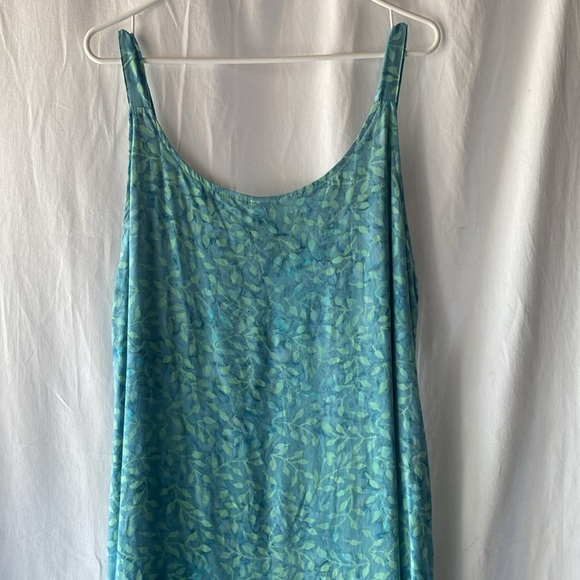 Lost River Clothing Co. Dress Size XL Rayon Floral/Leaf Print Good Condition - Picture 10 of 10